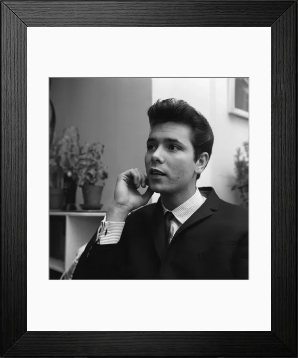 Framed Print : Singer and actor Cliff Richard. January 1963 Framed Print : Singer and actor Cliff Richard. January 1963