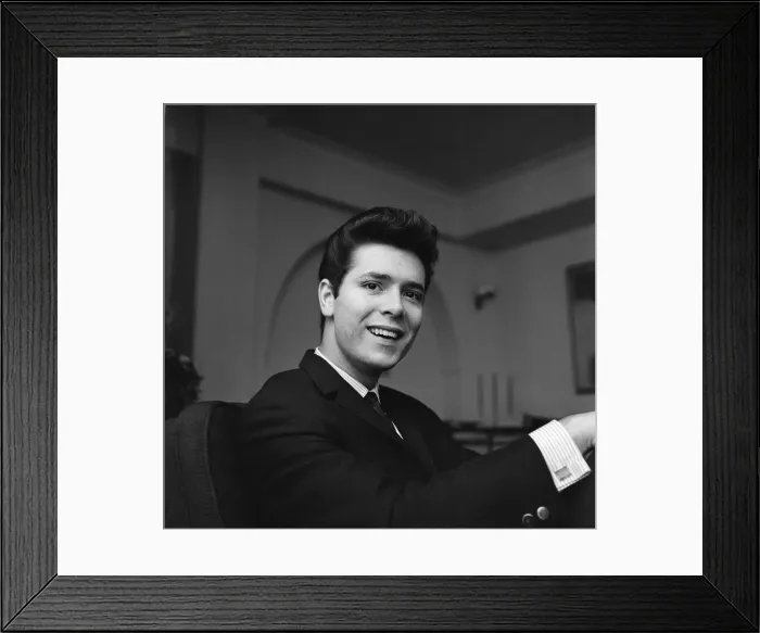 Framed Print : Singer and actor Cliff Richard. January 1963 Framed Print : Singer and actor Cliff Richard. January 1963