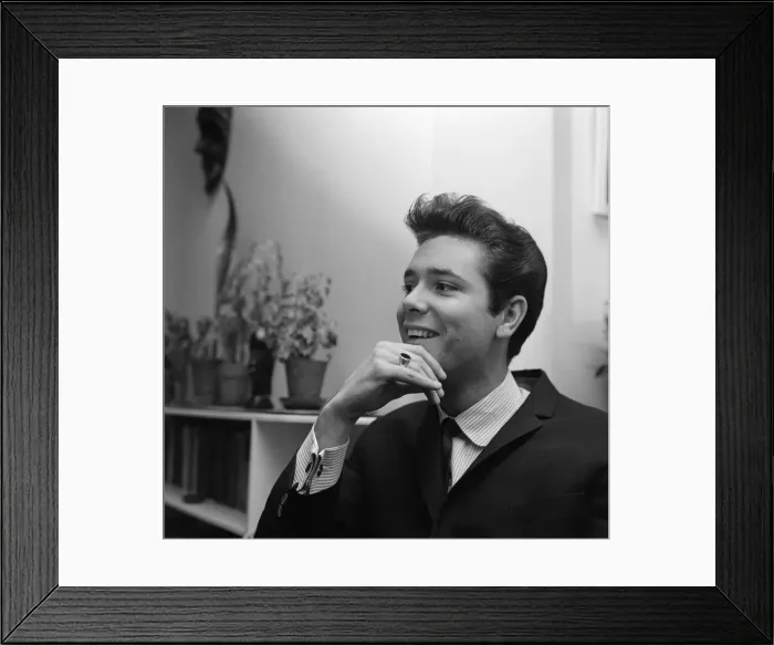 Framed Print : Singer and actor Cliff Richard. January 1963 Framed Print : Singer and actor Cliff Richard. January 1963