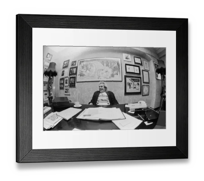 Framed Print : Peter Stringfellow, owner of Cinderellas in Leeds in the 1970s