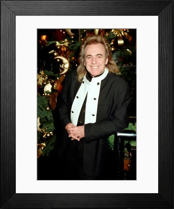 Framed Print : Peter Stringfellow, owner of Cinderellas in Leeds in the 1970s Framed Print : Peter Stringfellow, owner of Cinderellas in Leeds in the 1970s