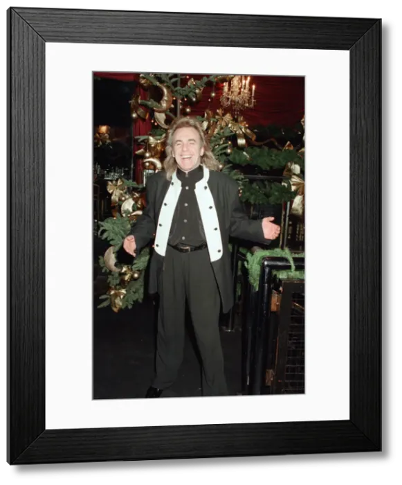 Framed Print : Peter Stringfellow, owner of Cinderellas in Leeds in the 1970s Framed Print : Peter Stringfellow, owner of Cinderellas in Leeds in the 1970s