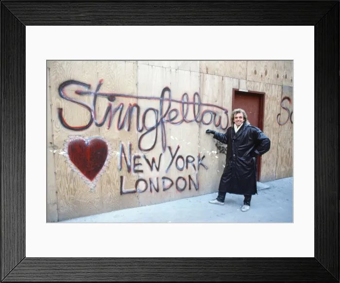 Framed Print : Peter Stringfellow, owner of Cinderellas in Leeds in the 1970s