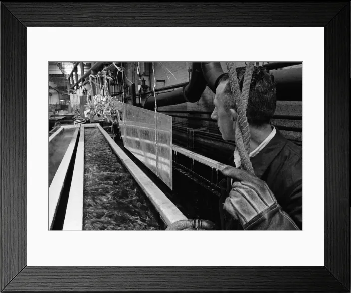 Framed Print : General scenes showing the construction of the Lightning fighter plane at Preston Framed Print : General scenes showing the construction of the Lightning fighter plane at Preston
