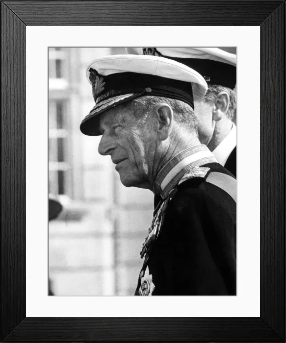 Framed Print : Prince Philip, Duke of Edinburgh visits Britannia Royal Naval College, Dartmouth Framed Print : Prince Philip, Duke of Edinburgh visits Britannia Royal Naval College, Dartmouth