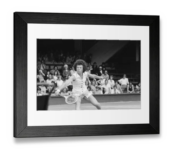 Framed Print : Wimbledon Tennis Championships, Ladies Quarterfinals Day, Monday 30th June 1975 Framed Print : Wimbledon Tennis Championships, Ladies Quarterfinals Day, Monday 30th June 1975