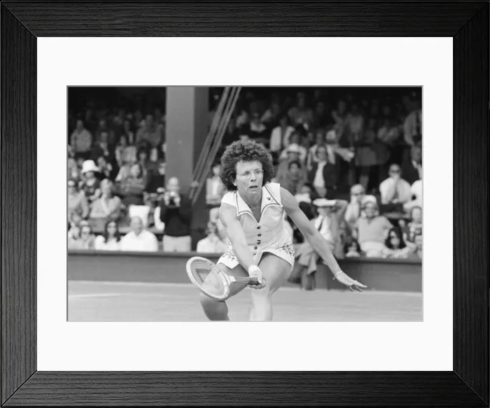 Framed Print : Wimbledon Tennis Championships, Ladies Quarterfinals Day, Monday 30th June 1975 Framed Print : Wimbledon Tennis Championships, Ladies Quarterfinals Day, Monday 30th June 1975