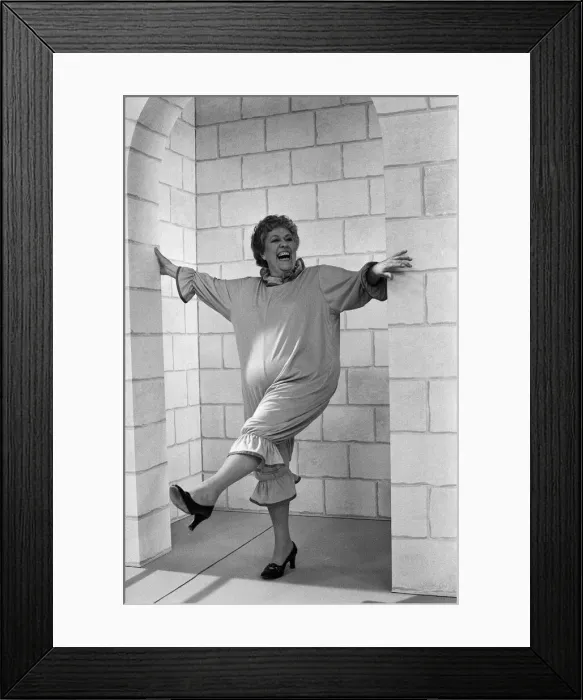 Framed Print : Peggy Mount takes the part of a bathing beauty contestant in Framed Print : Peggy Mount takes the part of a bathing beauty contestant in