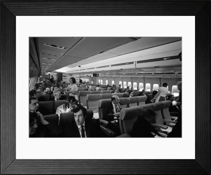 Framed Print : The 361 passenger Boeing 747 arrives at Heathrow Airport Framed Print : The 361 passenger Boeing 747 arrives at Heathrow Airport