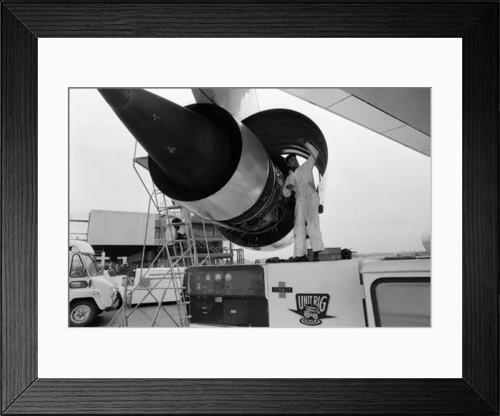 Framed Print : The 361 passenger Boeing 747 arrives at Heathrow Airport Framed Print : The 361 passenger Boeing 747 arrives at Heathrow Airport