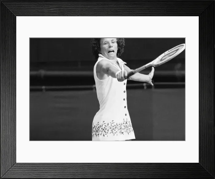 Framed Print : Wimbledon Tennis Championships, Ladies Quarterfinals Day, Monday 30th June 1975 Framed Print : Wimbledon Tennis Championships, Ladies Quarterfinals Day, Monday 30th June 1975