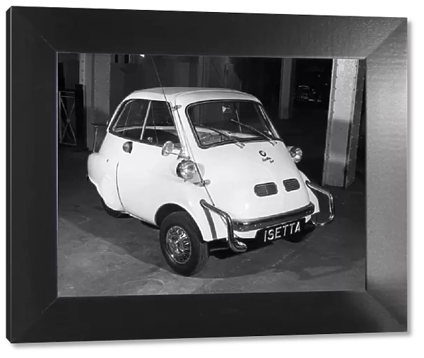 The British Manufactured BMW Isetta, pictured in London at The Dorchester Hotel
