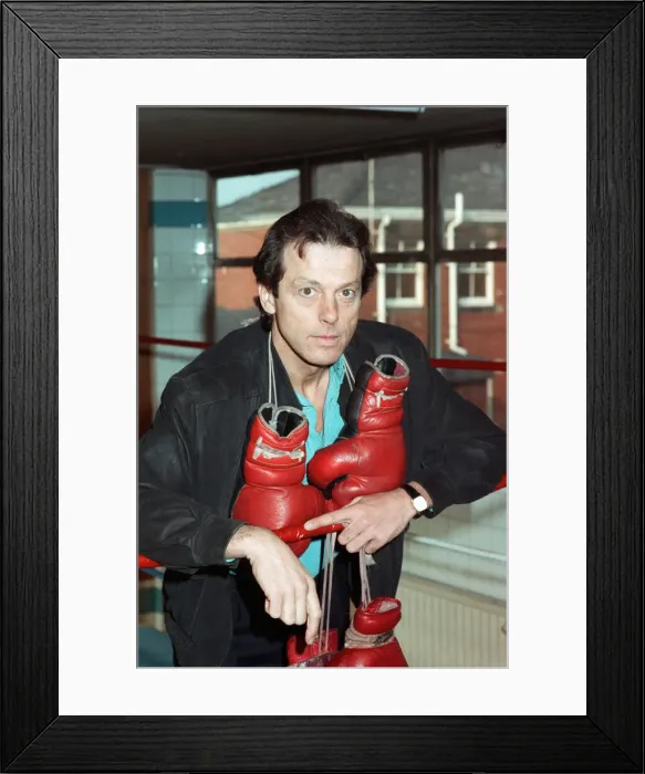 Framed Print : Actor Leslie Grantham appears at a photocall for his new TV series Framed Print : Actor Leslie Grantham appears at a photocall for his new TV series