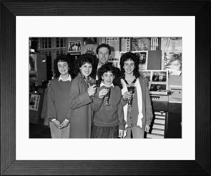 Framed Print : Angie and Den from EastEnders showed up in the East End Framed Print : Angie and Den from EastEnders showed up in the East End