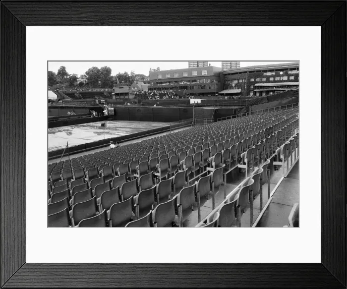 Framed Print : The second day of the 1982 Wimbledon Championships. 22nd June 1982 Framed Print : The second day of the 1982 Wimbledon Championships. 22nd June 1982