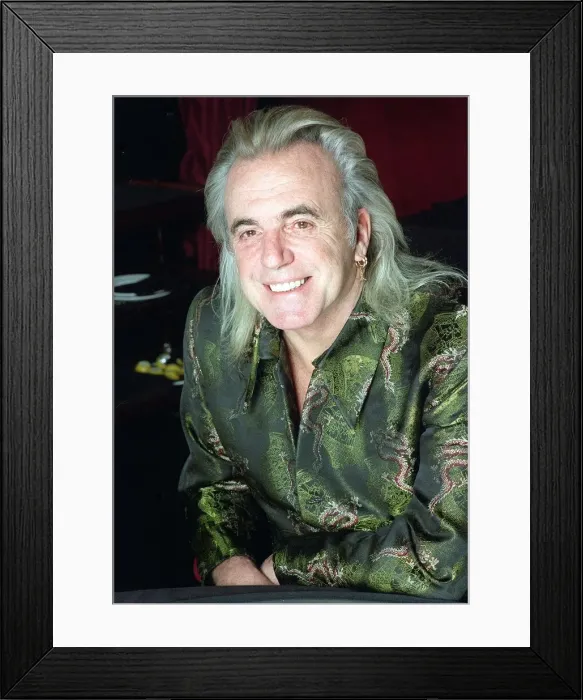 Framed Print : English Nightclub owner Peter Stringfellow. February 1999 Framed Print : English Nightclub owner Peter Stringfellow. February 1999