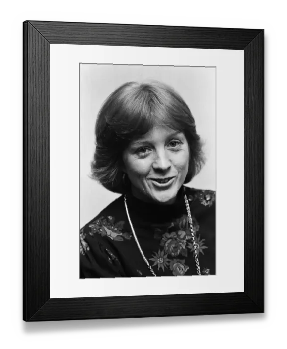 Framed Print : Anne Robinson, Daily Mirror staff. 14th February 1983 Framed Print : Anne Robinson, Daily Mirror staff. 14th February 1983