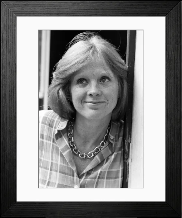Framed Print : Anne Robinson, Daily Mirror staff. 1st September 1983 Framed Print : Anne Robinson, Daily Mirror staff. 1st September 1983