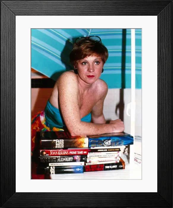 Framed Print : Anne Robinson Mirror staff feature writer March 1989 TV Presenter