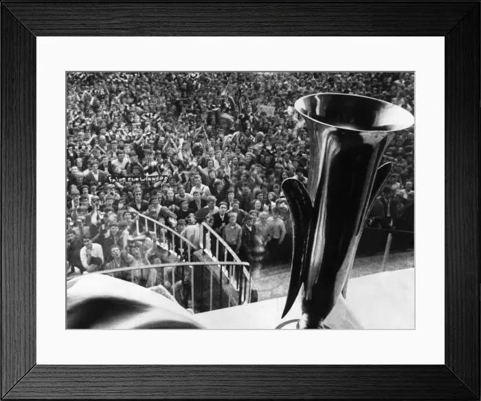 Framed Print : Newcastle United Homecoming after winning 1969 Inter-Cities Fairs Cup Framed Print : Newcastle United Homecoming after winning 1969 Inter-Cities Fairs Cup