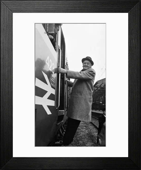 Framed Print : Burnley FC fans enjoy the mobile disco on board the soccer special Framed Print : Burnley FC fans enjoy the mobile disco on board the soccer special