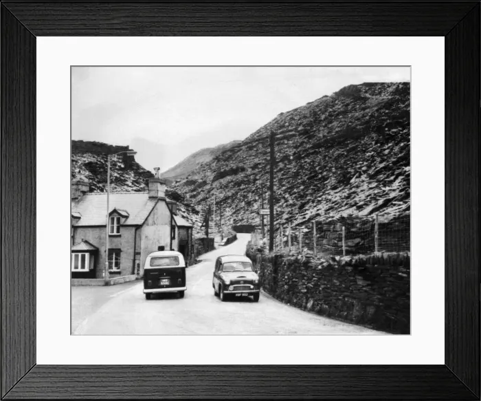 Framed Print : Blaenau Ffestiniog is a historic mining town in the historic county of Merionethshire Framed Print : Blaenau Ffestiniog is a historic mining town in the historic county of Merionethshire