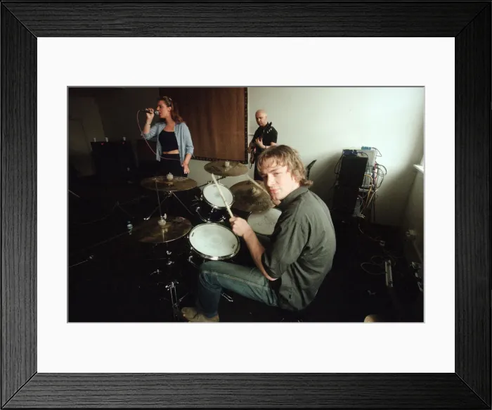 Framed Print : Jamie Oliver, television chef pictured in London in June 1999 Framed Print : Jamie Oliver, television chef pictured in London in June 1999
