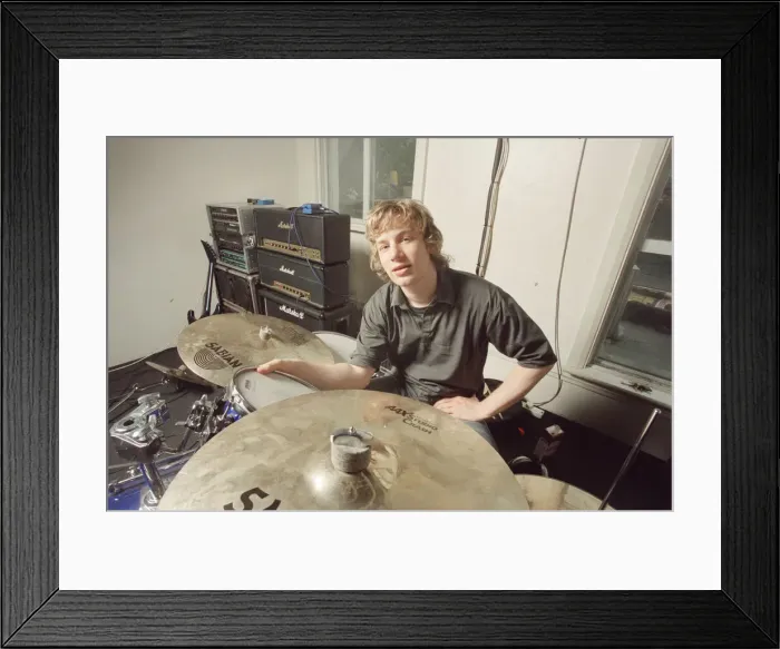 Framed Print : Jamie Oliver, television chef pictured in London in June 1999