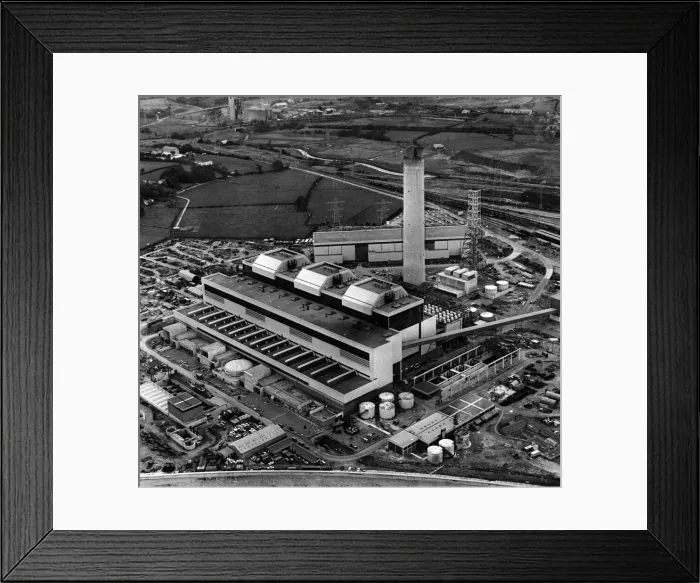 Framed Print : The new Aberthaw B Power Station, which is almost complete. 20th October 1968 Framed Print : The new Aberthaw B Power Station, which is almost complete. 20th October 1968