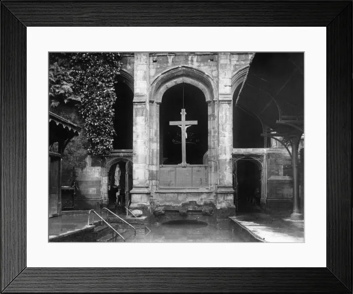 Framed Print : St Winefrides Well Shrine in Holywell, Flintshire, Wales, 17th September 1931 Framed Print : St Winefrides Well Shrine in Holywell, Flintshire, Wales, 17th September 1931
