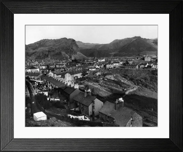 Framed Print : Blaenau Ffestiniog is a historic mining town in the historic county of Merionethshire Framed Print : Blaenau Ffestiniog is a historic mining town in the historic county of Merionethshire