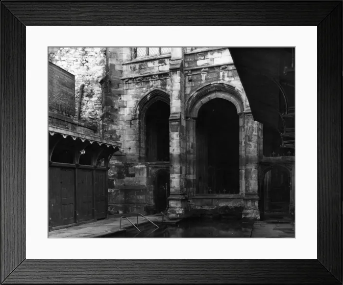 Framed Print : St Winefrides Well Shrine in Holywell, Flintshire, Wales, 15th December 1949 Framed Print : St Winefrides Well Shrine in Holywell, Flintshire, Wales, 15th December 1949