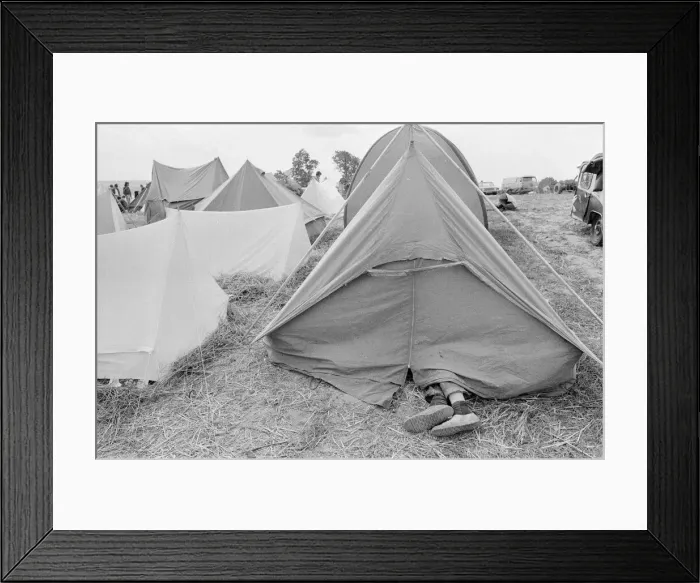 Framed Print : Isle of Wight Festival 1969, held on 29th to 31st August 1969 at the English town of Framed Print : Isle of Wight Festival 1969, held on 29th to 31st August 1969 at the English town of