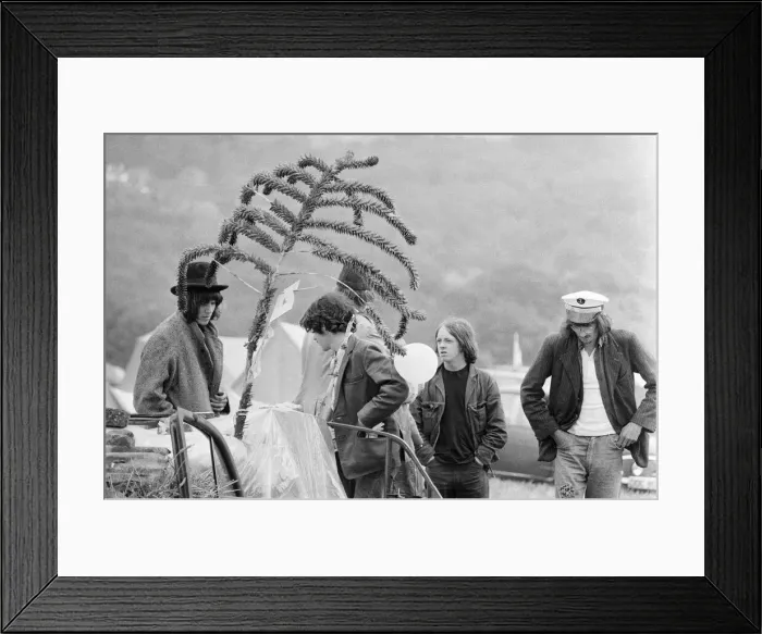 Framed Print : Isle of Wight Festival 1969, held on 29th to 31st August 1969 at the English town of