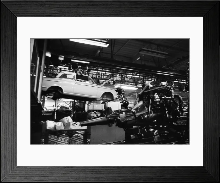 Framed Print : General scenes inside the Ford motor factory in Dagenham Framed Print : General scenes inside the Ford motor factory in Dagenham