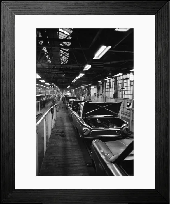 Framed Print : General scenes inside the Ford motor factory in Dagenham Framed Print : General scenes inside the Ford motor factory in Dagenham