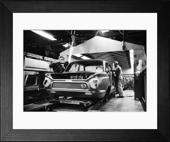 Framed Print : General scenes inside the Ford motor factory in Dagenham Framed Print : General scenes inside the Ford motor factory in Dagenham
