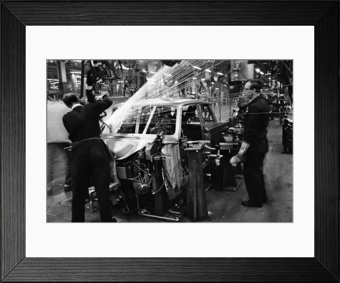 Framed Print : General scenes inside the Ford motor factory in Dagenham Framed Print : General scenes inside the Ford motor factory in Dagenham