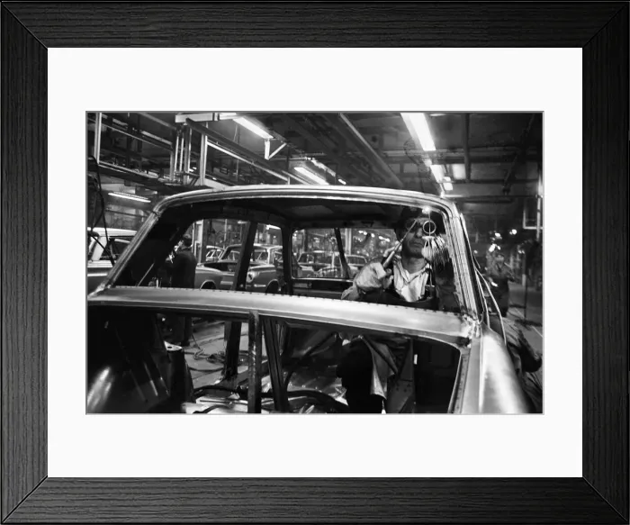 Framed Print : General scenes inside the Ford motor factory in Dagenham Framed Print : General scenes inside the Ford motor factory in Dagenham