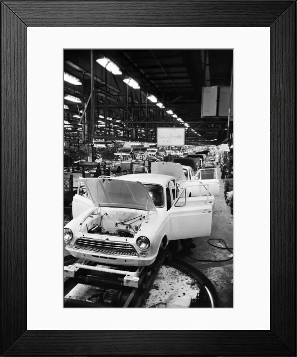 Framed Print : General scenes inside the Ford motor factory in Dagenham Framed Print : General scenes inside the Ford motor factory in Dagenham