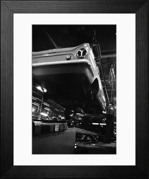 Framed Print : General scenes inside the Ford motor factory in Dagenham Framed Print : General scenes inside the Ford motor factory in Dagenham
