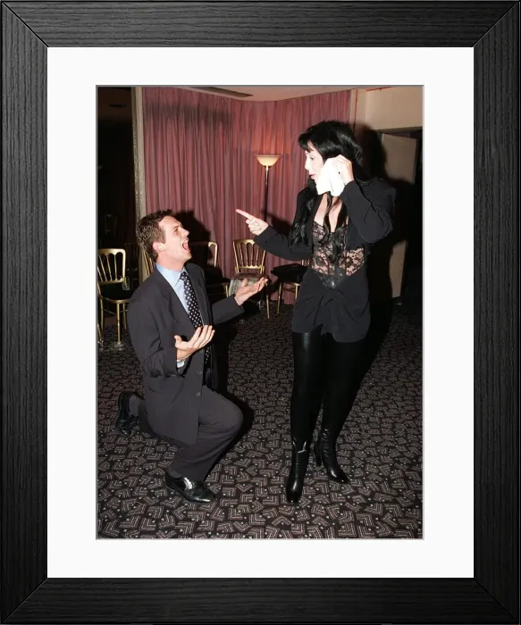Framed Print : Matthew Wright Staff writer on the daily Mirror begs for forgiveness from pop singer Cher Framed Print : Matthew Wright Staff writer on the daily Mirror begs for forgiveness from pop singer Cher