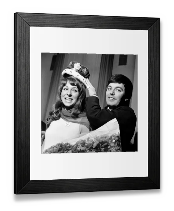 Framed Print : Easter monday finals of Miss Beautiful Eyes 1969 at the Great Western Royal Hotel in Framed Print : Easter monday finals of Miss Beautiful Eyes 1969 at the Great Western Royal Hotel in