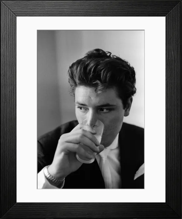 Framed Print : Cliff Richard at the Girls and Boys exhibition. 18th August 1959 Framed Print : Cliff Richard at the Girls and Boys exhibition. 18th August 1959