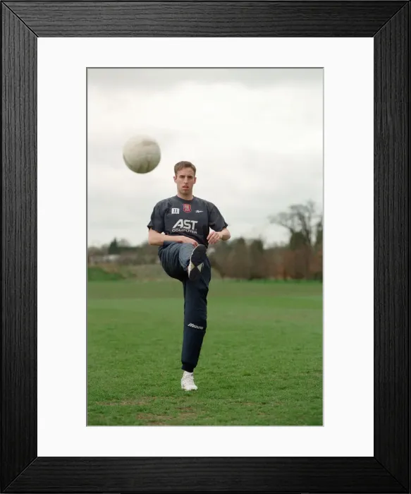 Framed Print : Gareth Southgate, footballer, pictured when he was a player at Aston Villa Framed Print : Gareth Southgate, footballer, pictured when he was a player at Aston Villa