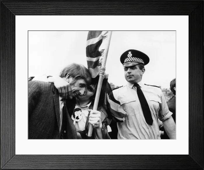 Framed Print : Newcastle United Homecoming after winning 1969 Inter-Cities Fairs Cup