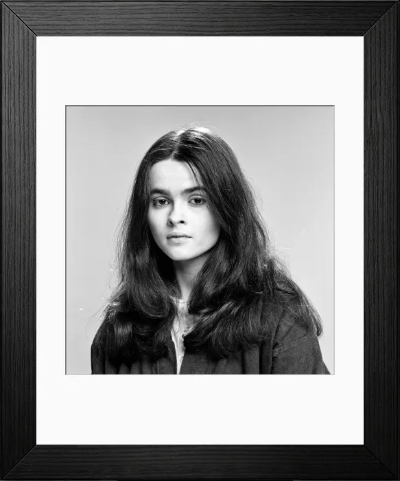 Framed Print : Actress Helena Bonham Carter. 11th April 1986 Framed Print : Actress Helena Bonham Carter. 11th April 1986