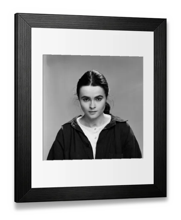 Framed Print : Actress Helena Bonham Carter. 11th April 1986