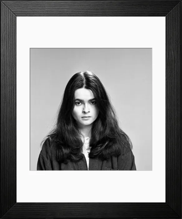 Framed Print : Actress Helena Bonham Carter. 11th April 1986 Framed Print : Actress Helena Bonham Carter. 11th April 1986