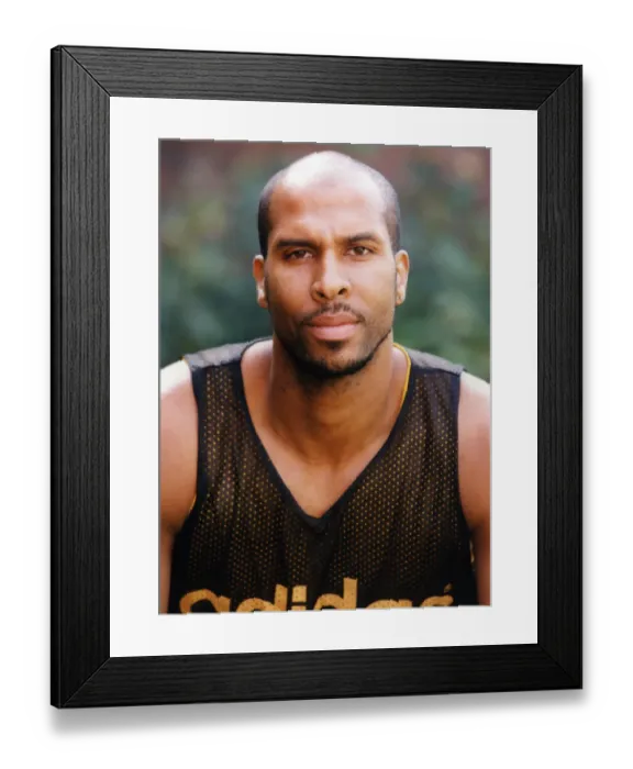Framed Print : Paul Douglas, Newcastle Eagles Basketball Player, Published Evening Chronicle 27th March Framed Print : Paul Douglas, Newcastle Eagles Basketball Player, Published Evening Chronicle 27th March